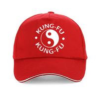 Kung Fu Tai Chi Gossip Baseball Cap For Women Men  Yin Yang Golf Hats  Adjustable Yin Yang Hip Hop Hat Couple Caps Adjustable red