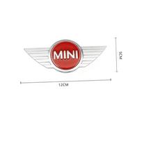 1 vnt. mini galinis priekinis variklio dangčio emblema ženklelis apdaila Cooper R55 R56 R50 R60 R61 Pakeičiama logotipo automobilių stiliaus aksesuarai vhdsg88