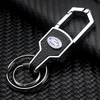 Metalinis Odinis Automobilio Raktų Pakabukas Raktų Žiedas Ford Mustang Focus MK7 Fiesta Mondeo Transit Ecosport Escort Automobilio Tiuningo Aksesuarams DF0 black