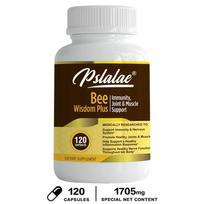 Pslalae - Bee Venom Extract Capsules - Immune, Joint & Muscle Health 120*1