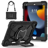 for iPad 5th/6th/7th/8th/9th/10th Air 4/5 Pro 11 Pro 9.7 Case with Pencil Holder with 360 Rotating Foldable Stand Cover For iPad 7 8 9th10.2 juoda