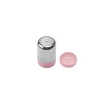 Stainless Steel 5-hole Salt Shaker Portable Mini seasoning Bottle with Dust Cover Small Pepper Bottle Condiment Jar Kitchen Tool gray