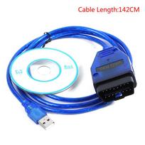 VAG-COM 409 Com Vag 409.1 Kkl USB diagnostikos kabelio skaitytuvo sąsaja Nauji kodų skaitytuvai 4 blue