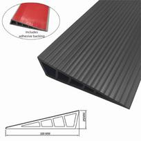 Flexible Carpet To Tile Rise Threshold Ramps 60cm Self Adhesive Wheelchairs Ramps PVC Cuttable Floor Transition Strip Household