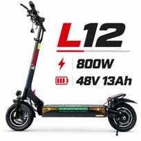 EMANBA L12 Elektrinis paspirtukas NFC atrakinimas 800W variklis 48V13Ah ličio baterija Maksimalus greitis 45km/h Maksimali apkrova 150kg Maksimalus nuotolis 40km L12-800W48V13Ah-dd1