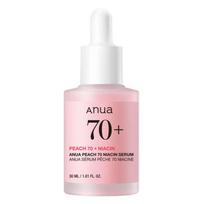 ANUA Peach Niacinamide Tone-Up Serum Ampoule 30ml white