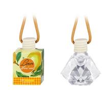 Car Air Hanging Fragrance Oil Diffuser Long Lasting Odor Rearview Eliminator Mirror Perfume Hanging Aromatherapy Car Decora L2L1 beige