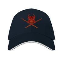 Kabuto Cross Katana Red Baseball Cap Wild Ball Hat Luxury Brand Golf Trucker Hat Golf Men Womens black