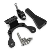 Vairo slopintuvas Stabilizatorius Motociklui Kawasaki Z900 z900 2024 Z 900 2018-2024 Slopintuvų tvirtinimo kronšteino atraminis komplektas Bracket black