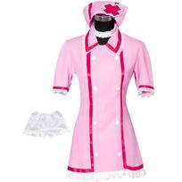 Anime Vocaloid Cosplay Rožinė Slaugytojos Suknelė Moteriška Uniforma Su Kepure Kojinėmis Helovino Šventės Kostiumai M&Hatsune Miku pink