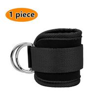 Cable Ankle Straps Double D-Ring Ankle Cuffs For Gym Workouts Glutes Legs Strength Training Brace Support Sport Abductors St Practical Use black