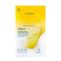 Boncept Vita C Double Shot Ampoule Mask 34.5g (5 Sheets) – Brightening & Intensive Hydration Ampoule Sheet Mask