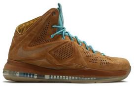 Nike LeBron X Ext Hazelnut 607078-200 43 brown
