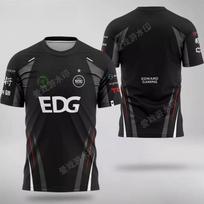 EDG Short-Sleeve BLG Team Fearless Valorant Covenant Short-Sleeve Esports Wear for Youth,Unisex XL black