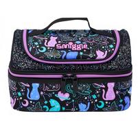 Smiggle vaikiškas pietų krepšys su termoizoliacija, šaltkrepšis mokyklai, lauko iškylai, nerūdijančio plieno pamušalas Mask Messenger Meal Bag