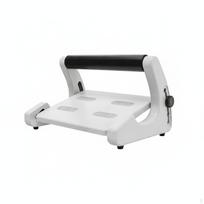 Under Desk Footrest Ergonomic Adjustable NonSlip Office Chair Foot Rest for Telecommuters, White Tall white