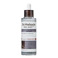 Dr. Melaxin Peel Shot Šveičiamasis ryžių ampulės gommage pilingo gelis (Juodieji ryžiai) 80 ml white