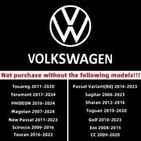 VOLKSWAGEN VW 2 vnt. Automobilio emblemos projekcijos lemputės Durų apšvietimas Apšvietimo dekoracija VW Golf Touareg Eos CC Passat Variant B8 Tou white