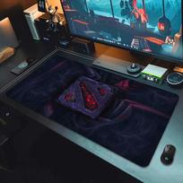 Kompiuterio pelės kilimėlis DOTA 2 Žaidimų pelės kilimėlis Didelis stalo kilimas Užrakintas kraštas Kompiuterio nešiojamojo kompiuterio priedai Klaviatūros stalo kilimėlis 900x400 30cmx60cm(11.8x23.6inch)