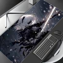 Sexy Cool Anime Nier Automata 2b Mouse Pad Large NonSlip Waterproof Desk Mat Keyboard Pad For Gaming Daily Office 800x300x2mm gray