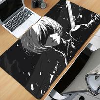 Sexy Cool Anime Nier Automata 2b Mouse Pad Large NonSlip Waterproof Desk Mat Keyboard Pad For Gaming Daily Office 800x300x3mm