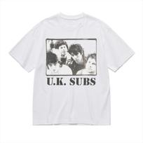 Men's U.K. Subs Endangered Photo T-Shirt 3XL balta
