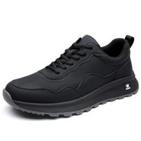 Men's shoes spring and summer new high-end casual single shoes versatile platform trend white shoes outdoor sports shoes men 44 black