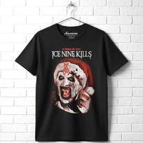 Ice Nine Kills Terrifier Santa Men's T Shirt M black