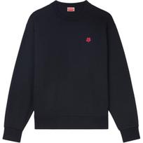 KENZO Boke Flower Embroidered Crewneck Sweatshirt FE65SW2234MF-99J L black