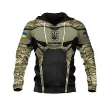 X Ukrainos vėliava nacionalinis emblemas 3D spausdinimas VHoodies džemperiai vyrams moterims su gobtuvu didelio dydžio mados vaikiškas megztinis paltas 3XL gray