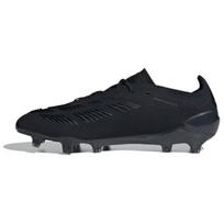 adidas Predator 24 Elite Low FG Base Black Pack Unisex sportbačiai Core-Black Carbon IE1804 40⅔