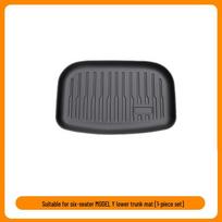 6-Seater Tesla Model Y Trunk & Backrest TPE Mat Set Consult for details gray