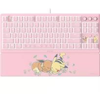 Razer Ornata V3 Tenkeyless | Gaming keyboard | Wired | US | Razer Mecha-Membrane Switches | Wrist Rest | Pikachu Eevee Edition RZ03-04882400-RUEA