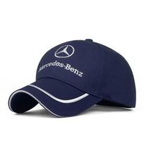 BENZ Madinga odinė tinklinė kepurė Snapback Trucker Lauko sportinė kepurė Mercedes Benz B/C/E/S klasėms A GLC MZ-BENZ Interjero apdailos detalėms blue