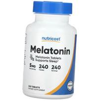 Melatoninas tabletėmis, Melatonin 5 Tabs, Nutricost 240tab (72647034) 240tab