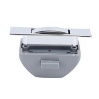 RV Push Cabinet Latch Zinc Alloy Keyless Cupboard Locks for RV Yachts Motorhome Caravan Chrome gray