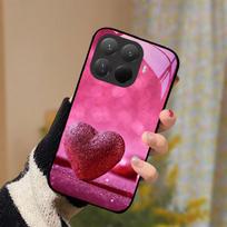 Luxury Tempered Glass Case For Xiaomi 15TPro 15T Phone Cover Full Coverage Protective Shell For Xiaomi 15 T Pro Xiaomi15T Fundas Xiaomi 15T Pro pink