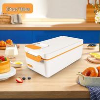 USB-Powered Heated Lunch Box - Waterless, Insulated, Cordless, Ideal for Office Workers and Students Chinese Version blue