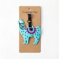 Cute Luggage Travel Accessories Tag Silica Gel Suitcase Id Addres Holder Baggage Boarding Tag Portable Label pilka spalva