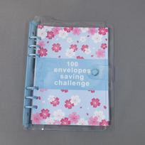 Money Saving 100 Envelope Challenge Binder 100 Envelope A5 Budget Binders Set  Couple Money Savings rožinio aukso spalvos