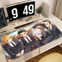 Large Mouse Pad Hunter x hunter Mouse Pad XXL Gaming Accessories Office Gamer Keyboard Desk Mat NonSlip Laptop Anime Mousepad 800x400x2mm