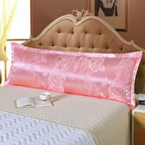 Long Pillowcase Jacquard Pure Cotton 12m15m18m Long Matches the image,120*48cm brown