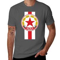 CSKA Sofia Futbolo sirgaliai ultrasi chuliganai Bulgarija Marškinėliai marškinėliai vyrui pakuotė balti vyriški marškinėliai vyrams Marškinėliai L brown