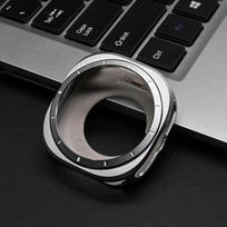 Aluminium Metal Case For Samsung Galaxy Watch Ultra 2025 47mm Luxury Cover Screen Protector For SAMSUNG GALAXY Watch ULTRA 2024 Galaxy Ultra 2025 sidabro baltos spalvos