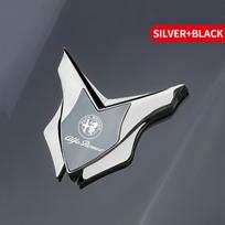 3D Metalinis Automobilio Sparno Ženklelis Lipdukas Logotipas Lipdukas Alfa Romeo STELVIO Giulia 159 Giulietta 147 Mito 156 MTO Sportiva Priedai RZ7