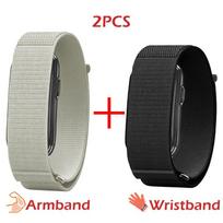 Išmanioji apyrankė Garmin CIRQA minkštu nailoniniu dirželiu lengvas reguliuojamas elastinis apyrankės priedas Garmin CIRQA Garmin CIRQA gray