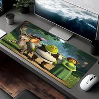 Shrek Theme Mouse Pad, Non Slip Rubber Base, Multifunctional Office & Home Decor, Perfect for Workspace Personalization. 40cmx90cm