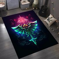Zelda Legendos kilimas su spaudiniu svetainės dekoravimui Vaikų kambario kilimėlis žaidimams Lovos kilimėlis Balkono laisvalaikio kilimėlis prie sofos Dovana 50x80cm
