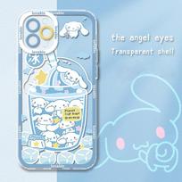 Dėklas Cinnamoroll Samsung Galaxy A53 A50 A50S A36 A35 A34 A32 A31 A30 A26 A25 A24 A23 A22 A21S A20S A20 M54 5G A51 4G Dangtelis Galaxy A35 5G