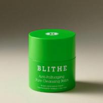 BLITHE Grinding Cleansing Balm 50ml – Pore Care Makeup Remover Sebum Control Deep Cleansing Balm green